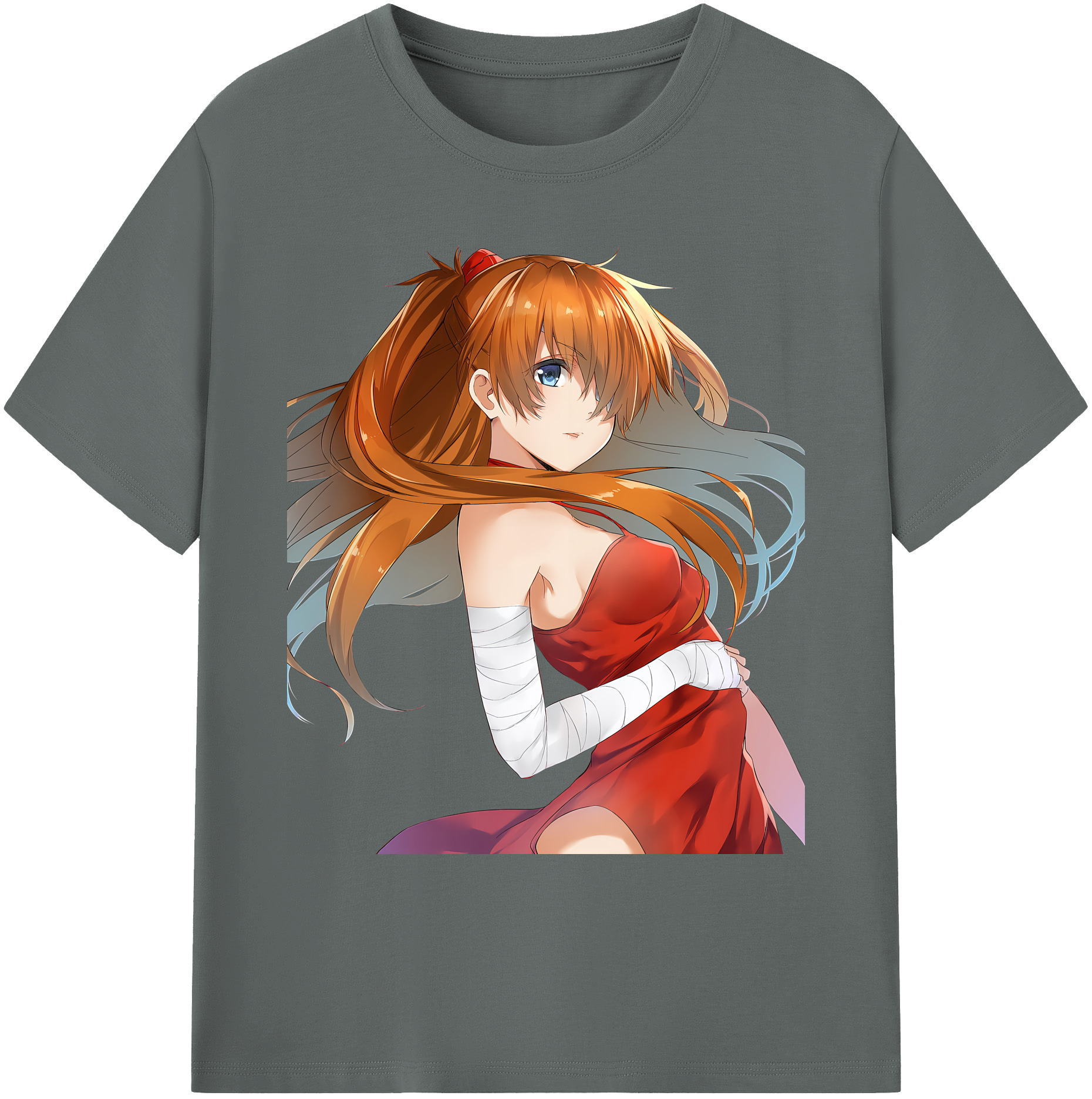 （画像用） EVA 新世紀エヴァンゲリオン 綿100％ メンズ半袖Tシャツ｜肌触りやわらか＆通気性